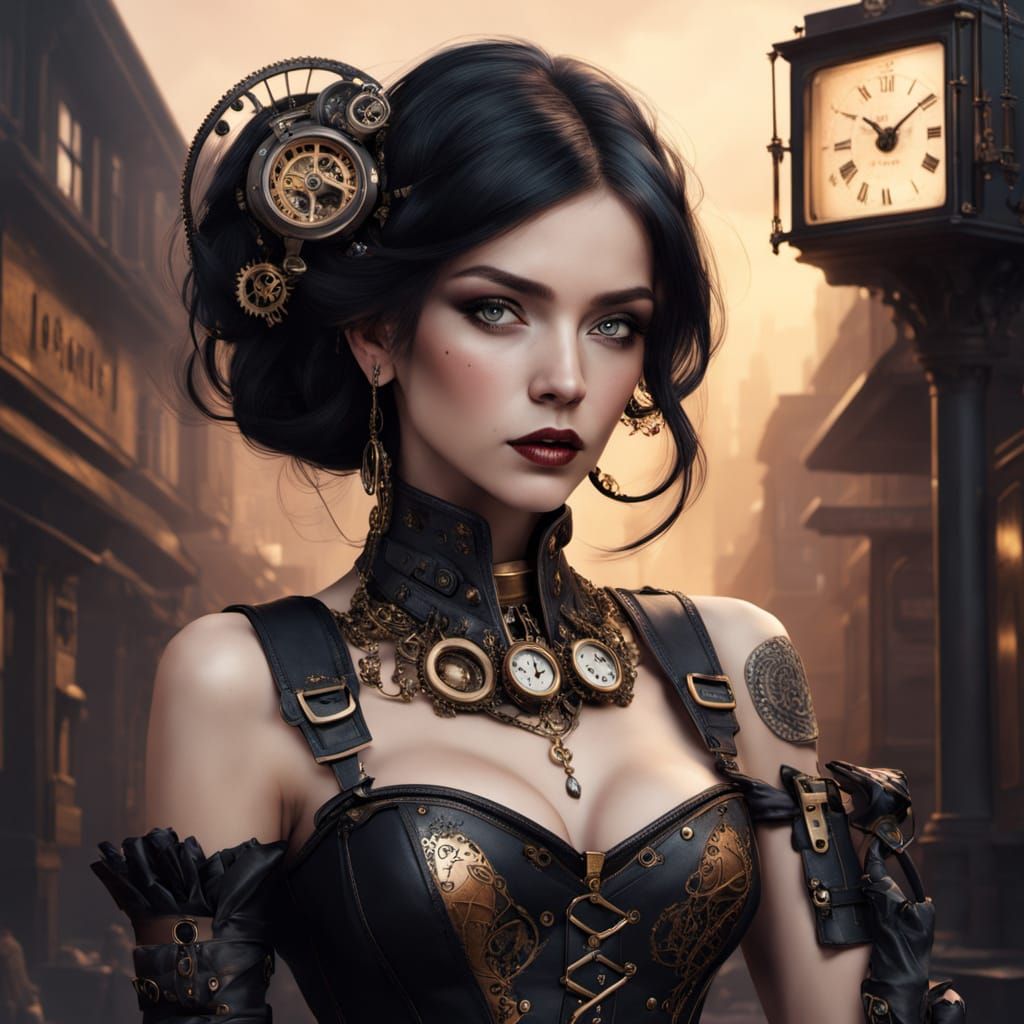 In a Steampunk Story... 3