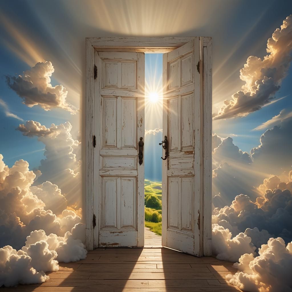 Heavenly Sunshine Blesses a Closed Door