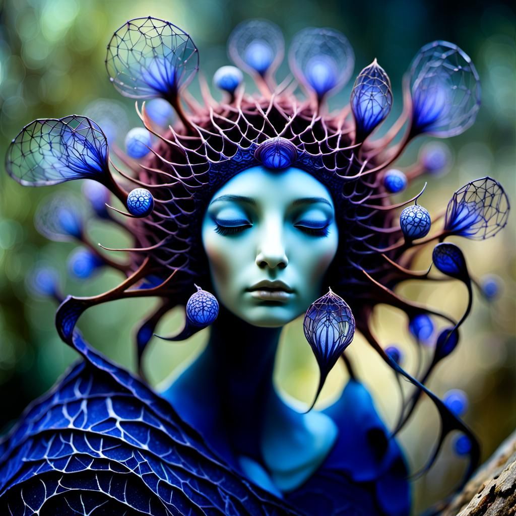 Mesmerizing Child in Magic Realism Style