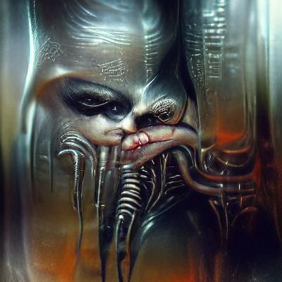 Sinister Biomechanical Art Inspired by Giger