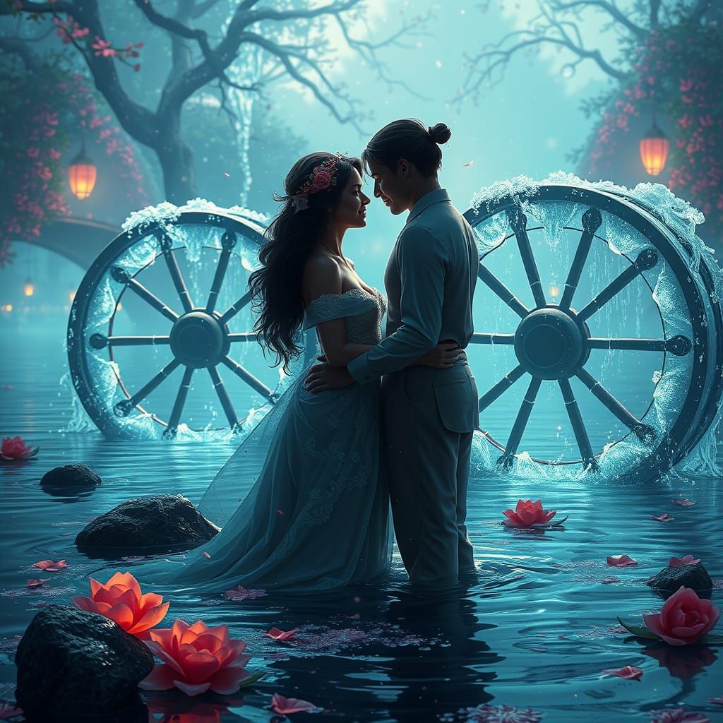 Ethereal Water Wheel Serenade