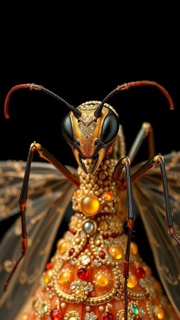 high-fashion majestic ant