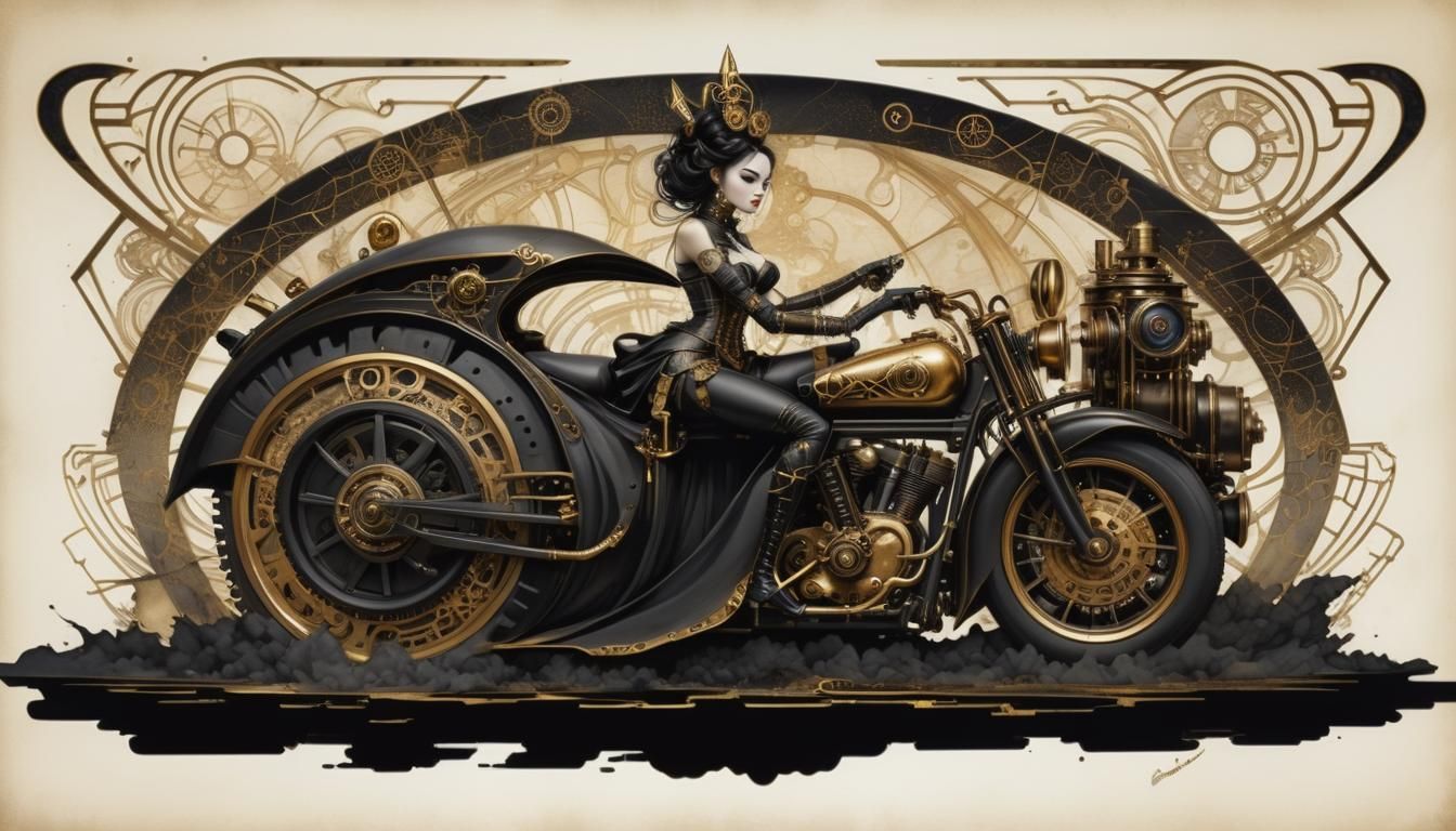 Steampunk vehicle