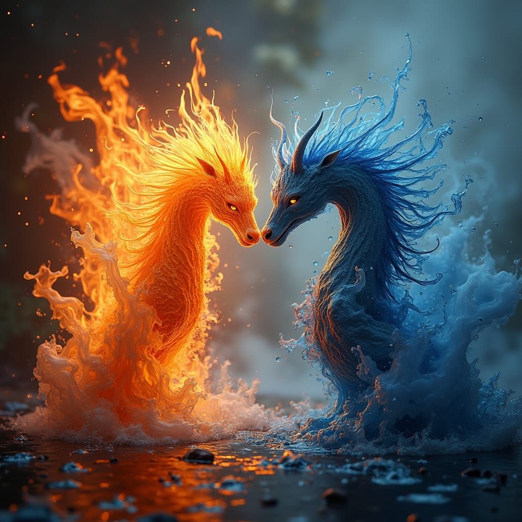 Fierce Convergence of Flame and Tides