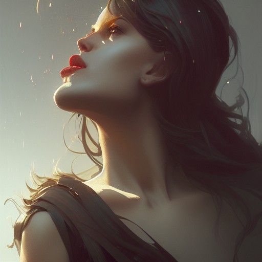 Helluva Boss Portrait in Art Nouveau Style