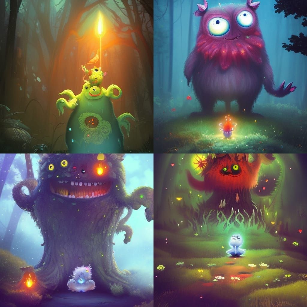 such cute monsters