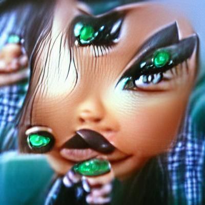 Futuristic Bratz Doll: Jade Reimagined