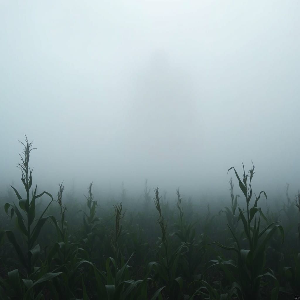 Eldritch Horror Emerges from Foggy Cornfields