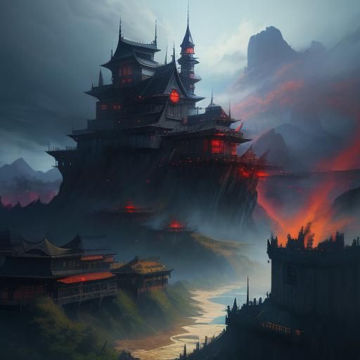 Itachi Uchiha Detailed Matte Painting in 8K