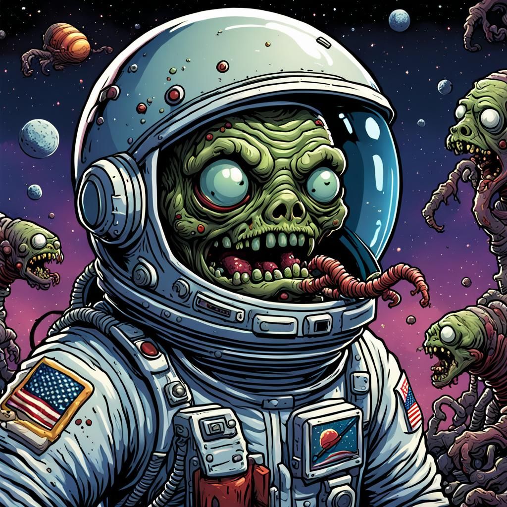 Zombie astronaut