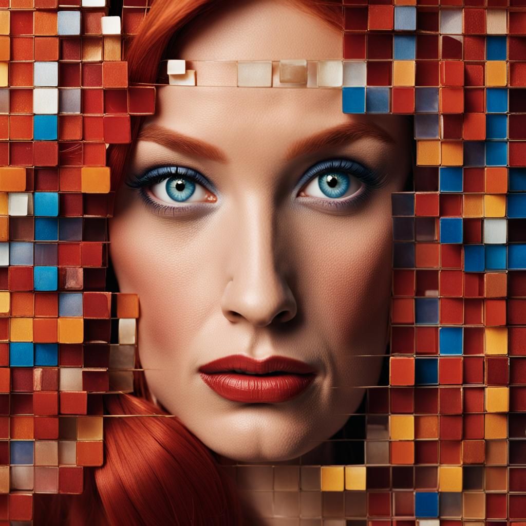 Jessica Rabbit Close-Up Portrait in Studio Lighting