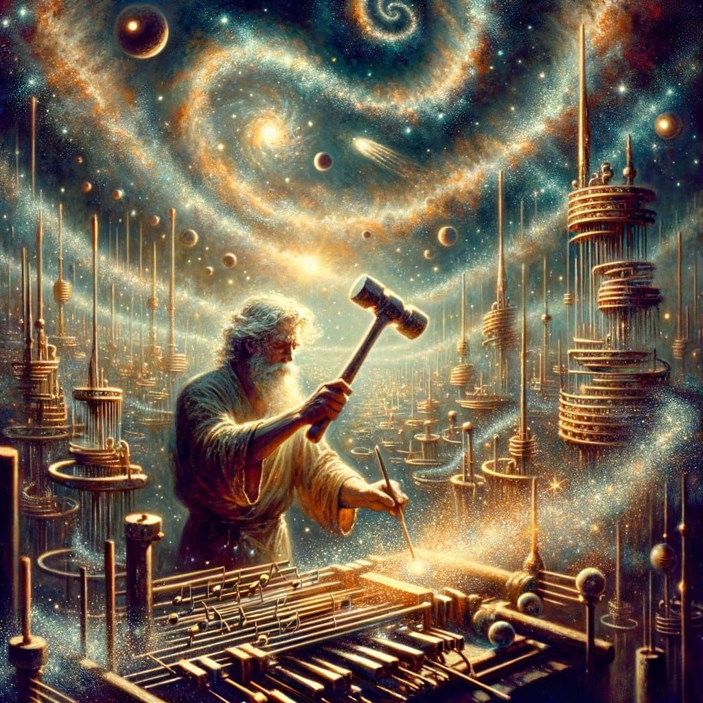 Cosmic Blacksmith Forges Stardust Instruments, Illusionist S...