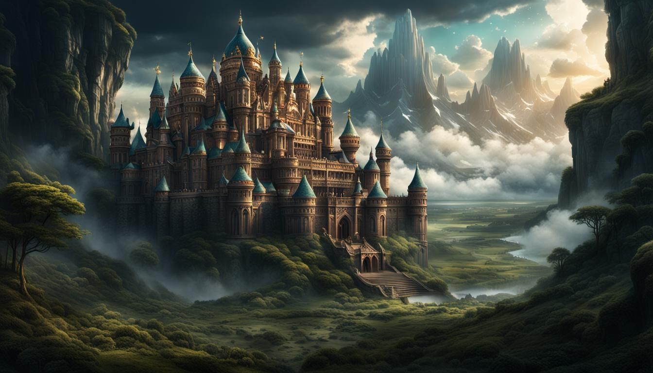 Dreaming Queen: Epic Cinematic Digital Matte Painting