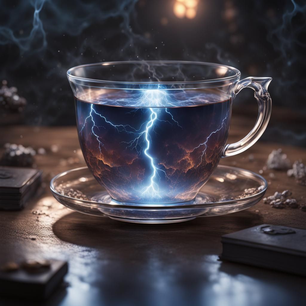 Thunderstorm in Teacup: Fantasy Concept Art