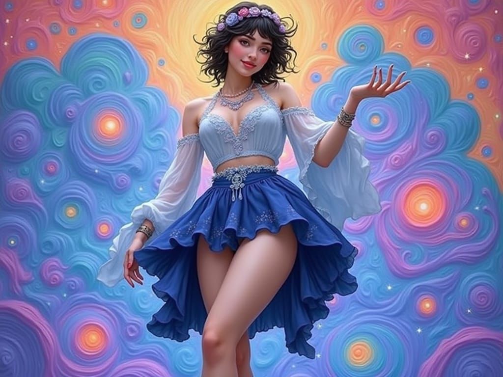 Ethereal Dream Creature Radiates Soft, Glowing Light