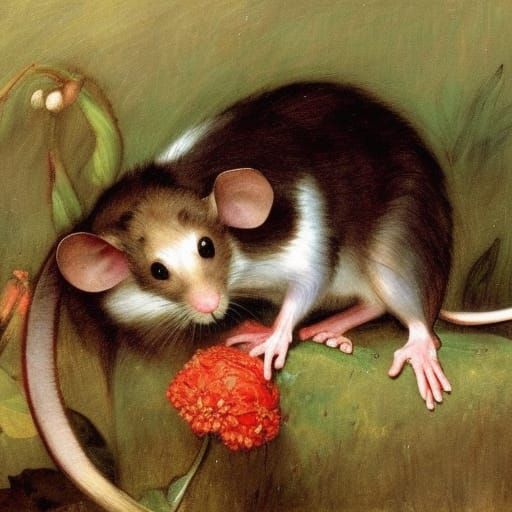 Baroque Animal Allegory of Love and Agility