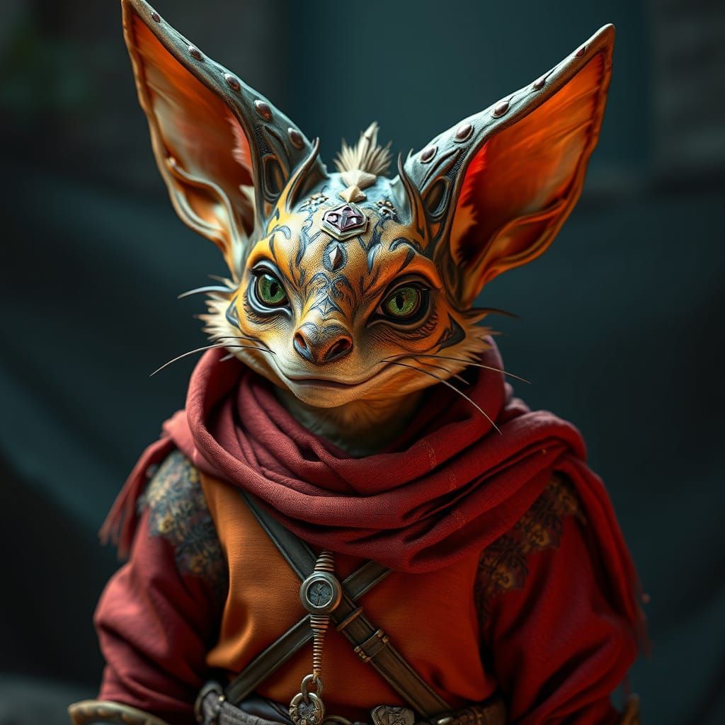 Epic Fantasy Tabaxi Concept Art