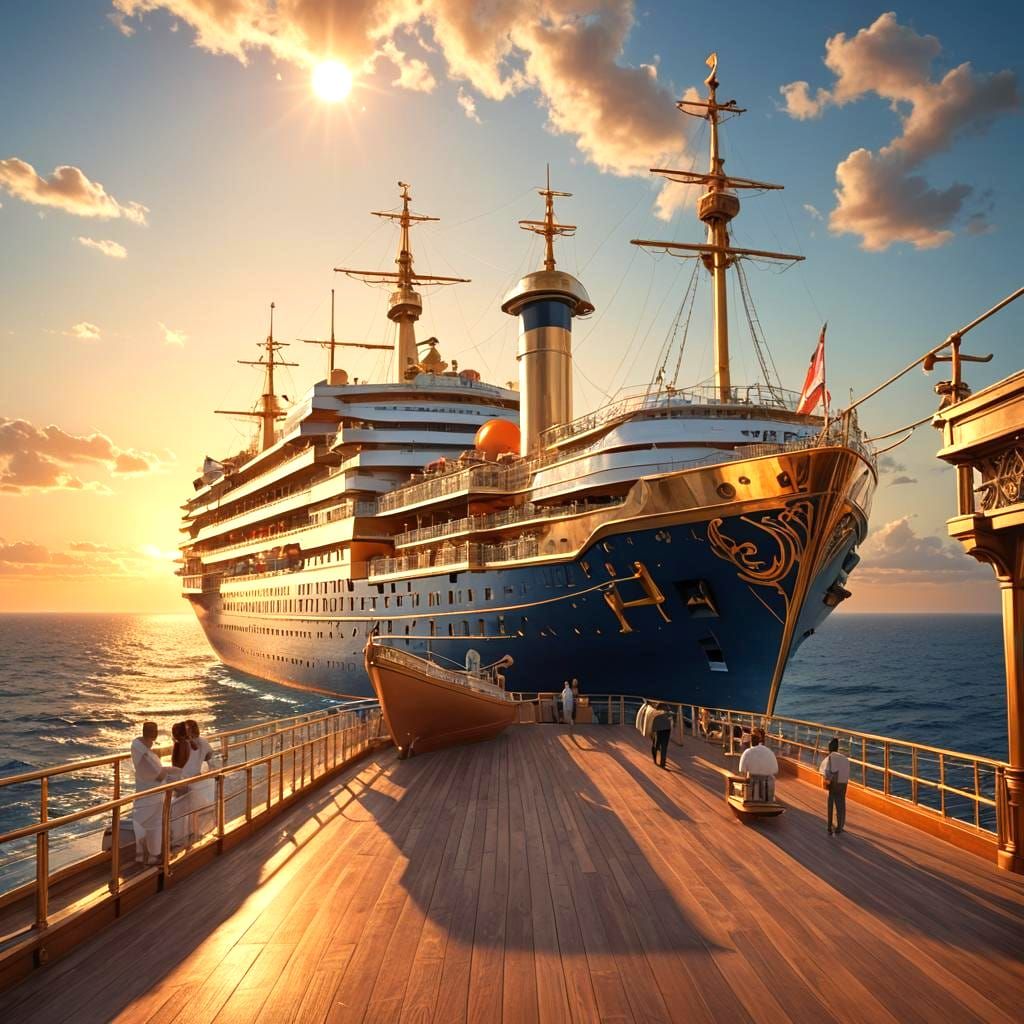 Golden Ship Cruise: A Stunning Visual Wonder