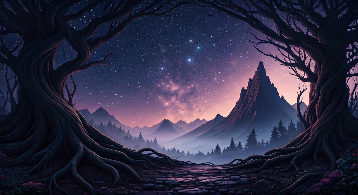 Whispers of the Cosmos in a Fantasy Realm