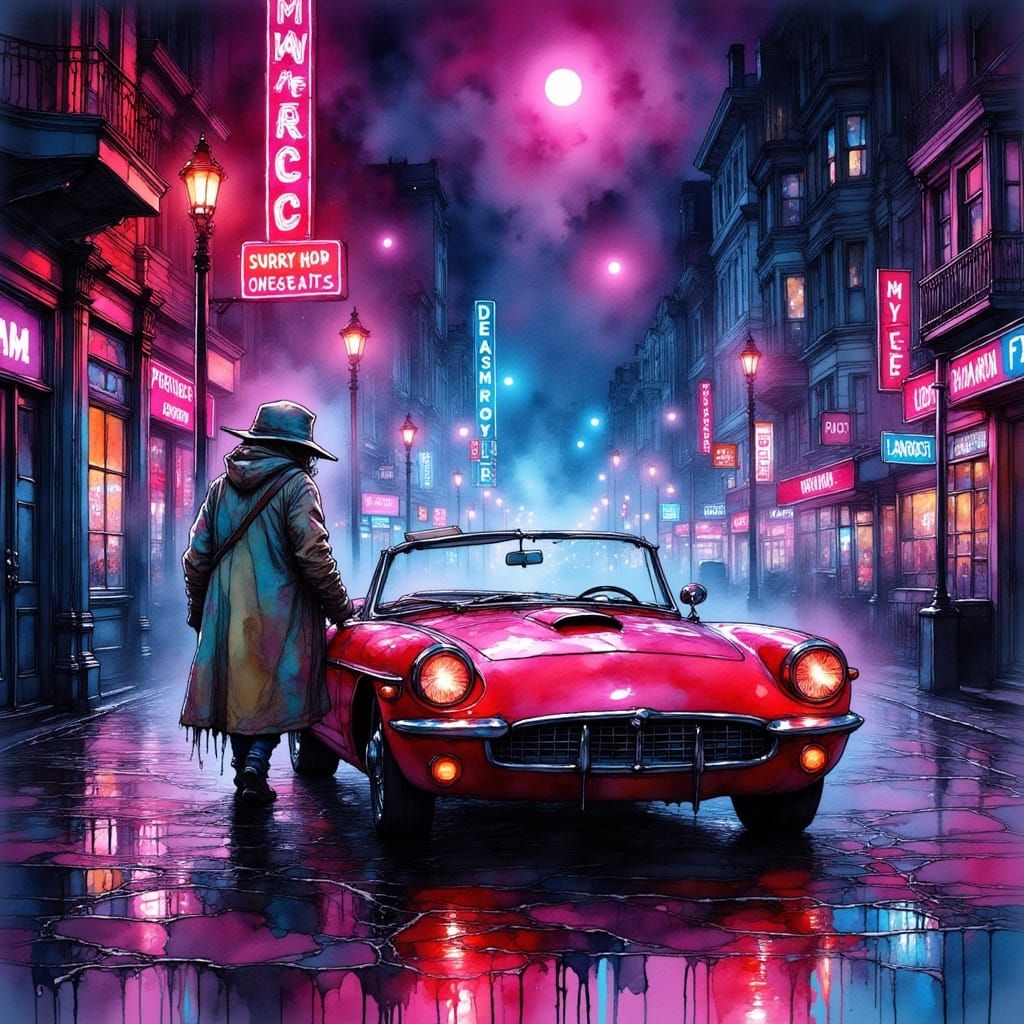 Weary Traveler Embarks on Hopeful Journey Through City