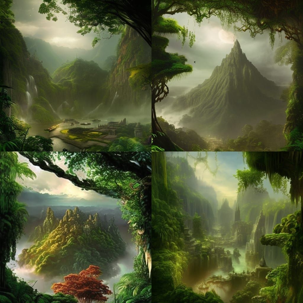 El Dorado City Hidden in Amazon Rainforest