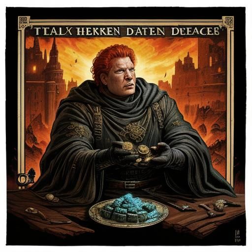 Harkonnen's greed, a twisted desire,
Barony stolen, fueled by fire.