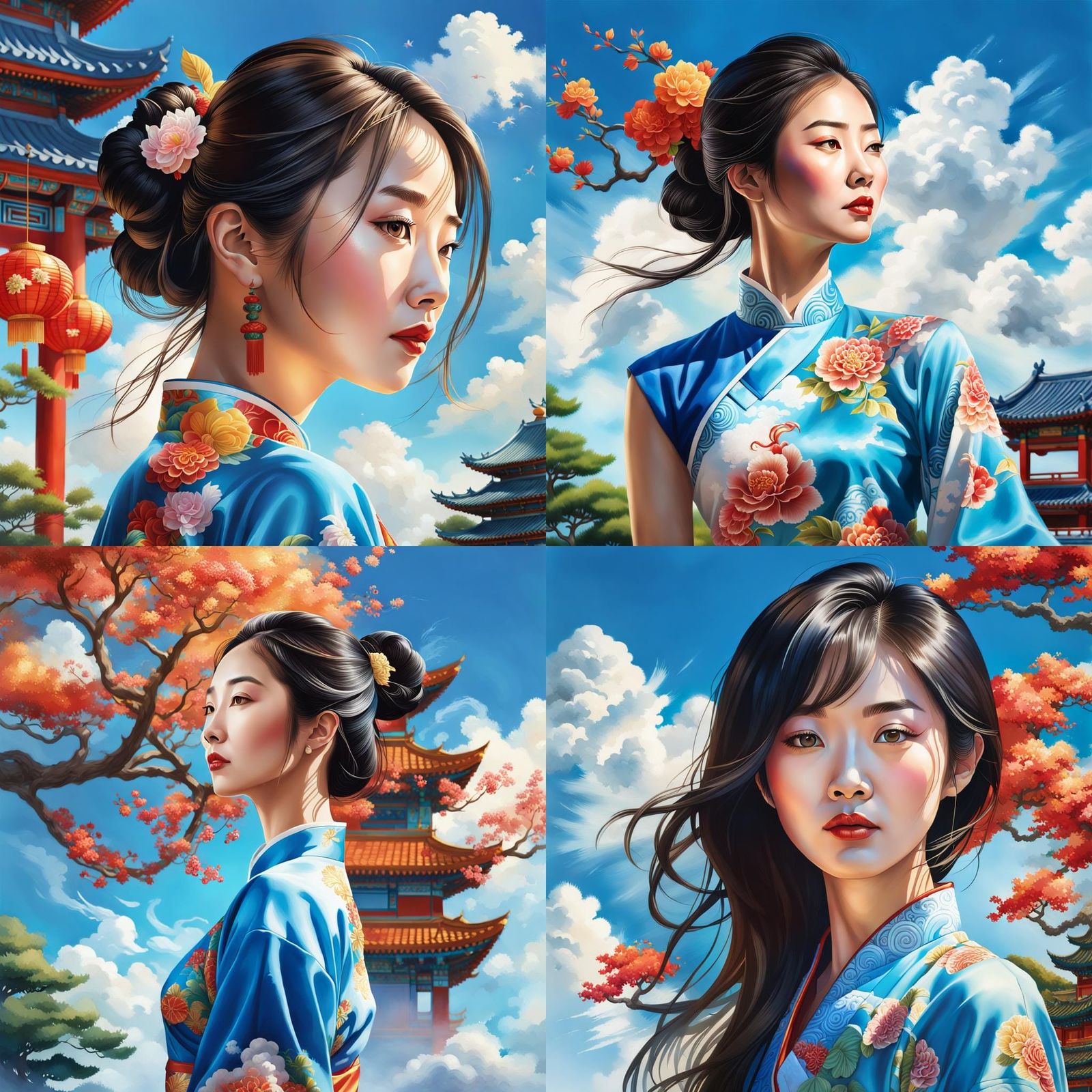 Portrait, Beautiful Classy Asian lady