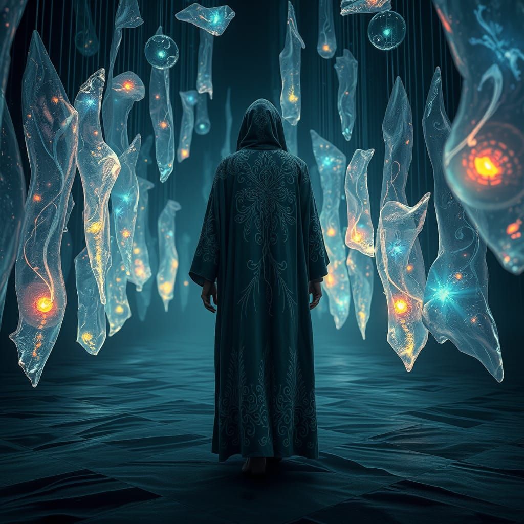 Surrealist Labyrinth of Shattered Dimensions