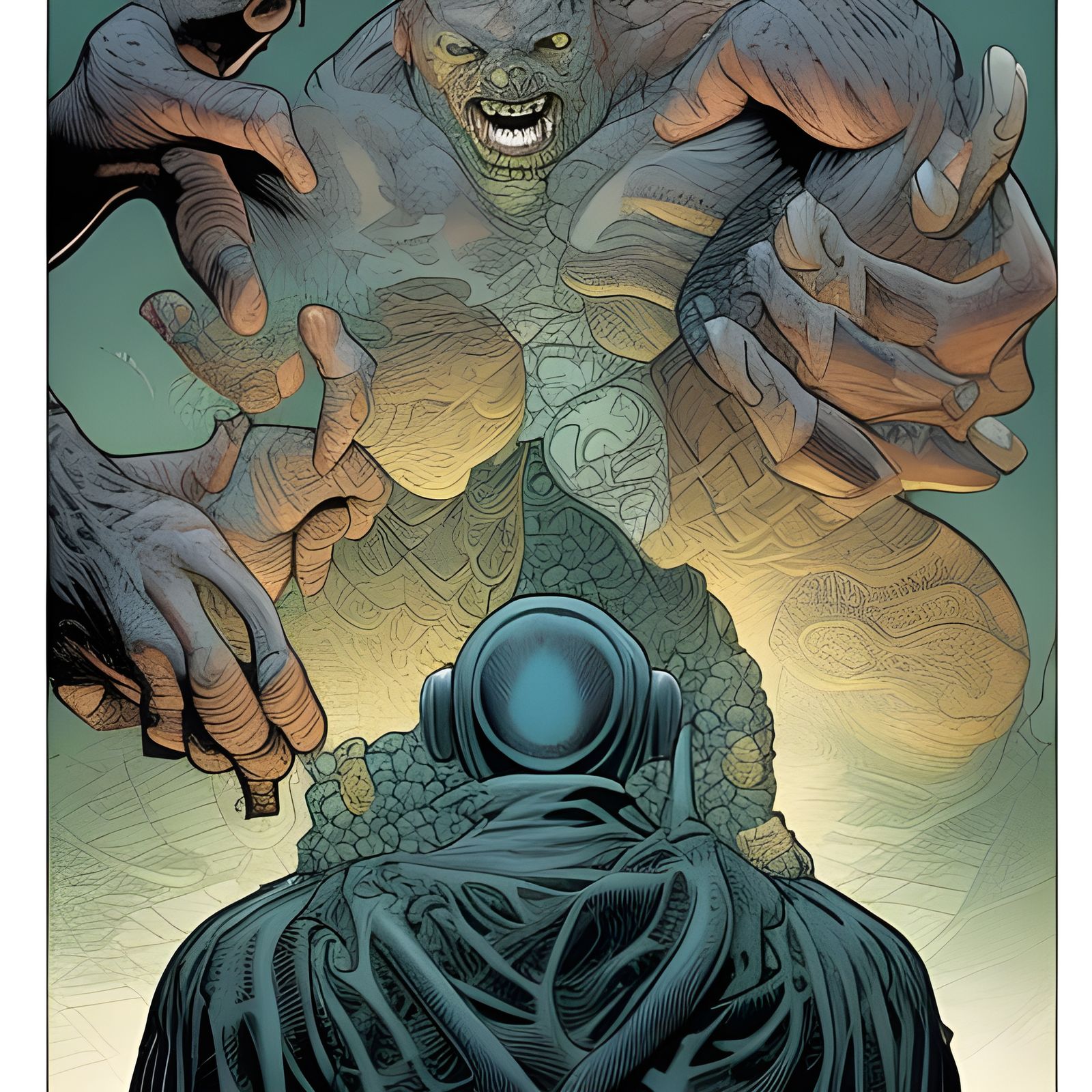 Land of Hatchy Malatchy: Comic Book Art