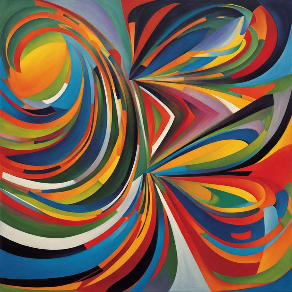 Dynamic Figurative Drawing of Dancer in Disco