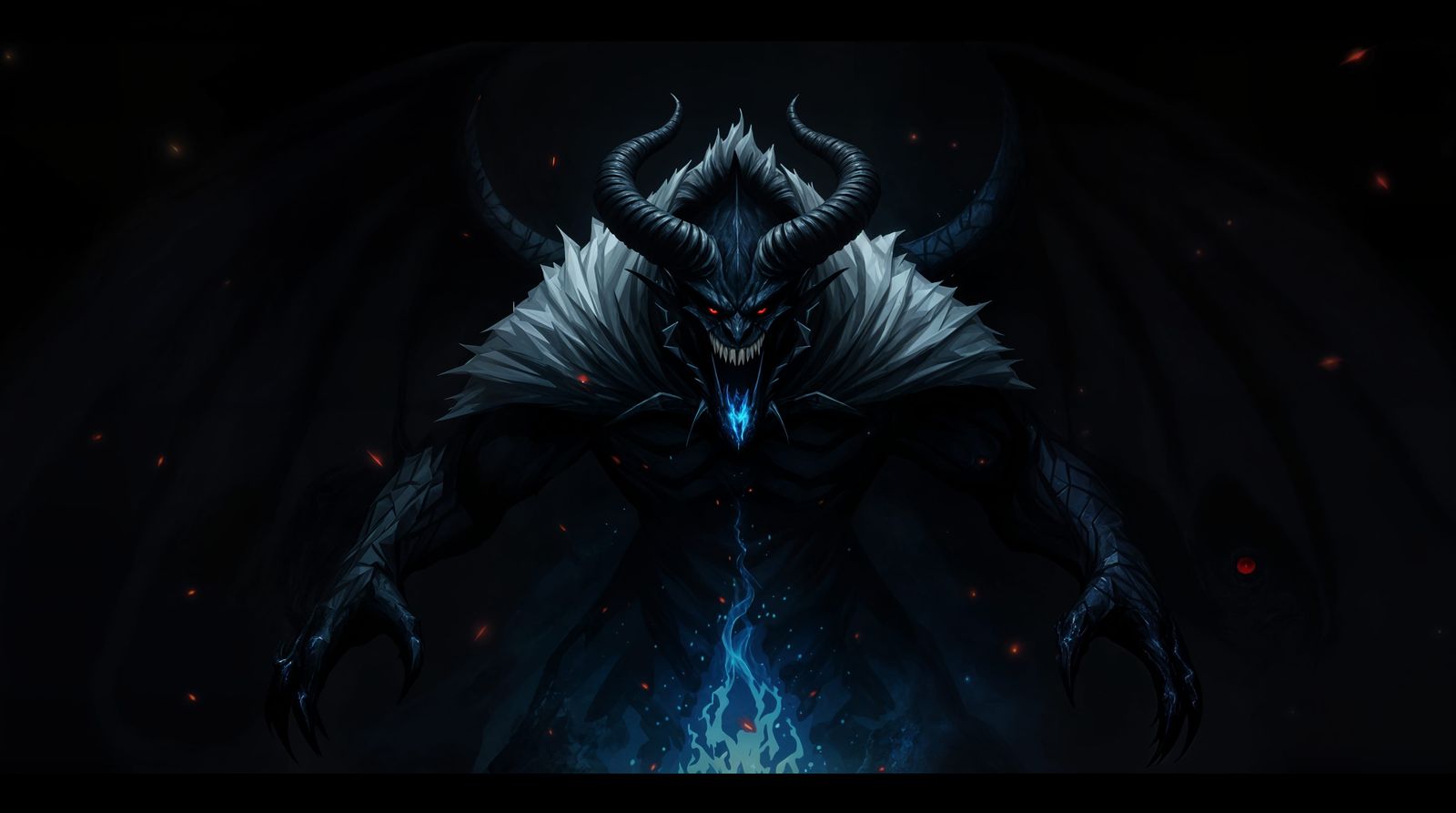 Dark and Mysterious Demon of the Abyss