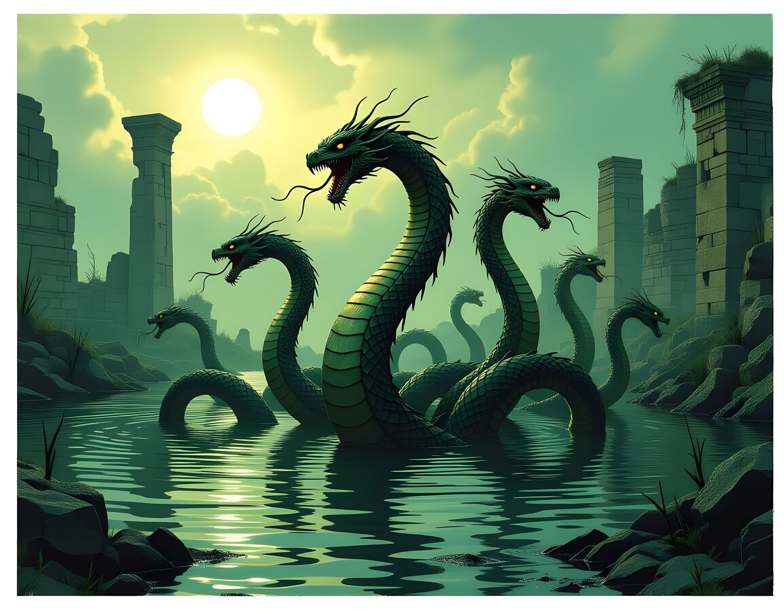 The Lernaean Hydra: Hercules' Second Labor