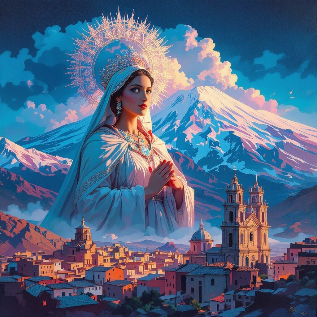 Saint Agatha of Sicily in Catania Celebration