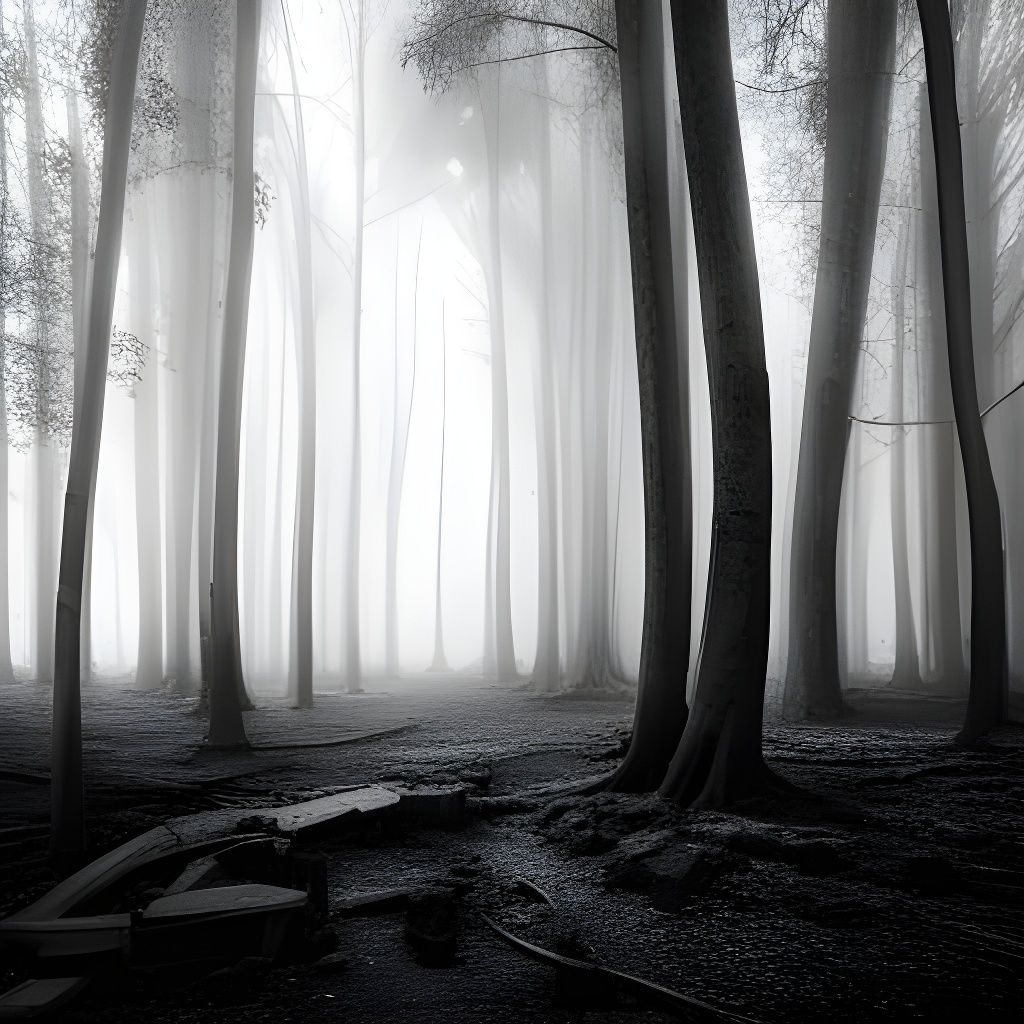 Ancient Ruins Emerge in Forbidden Forest Mist