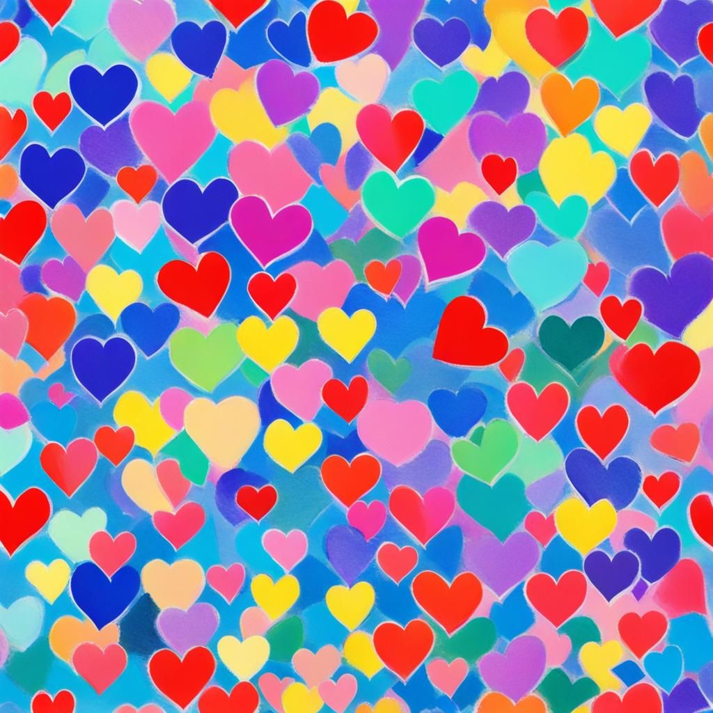 Broken Hearts: Impressionist Style Inspired by Monet