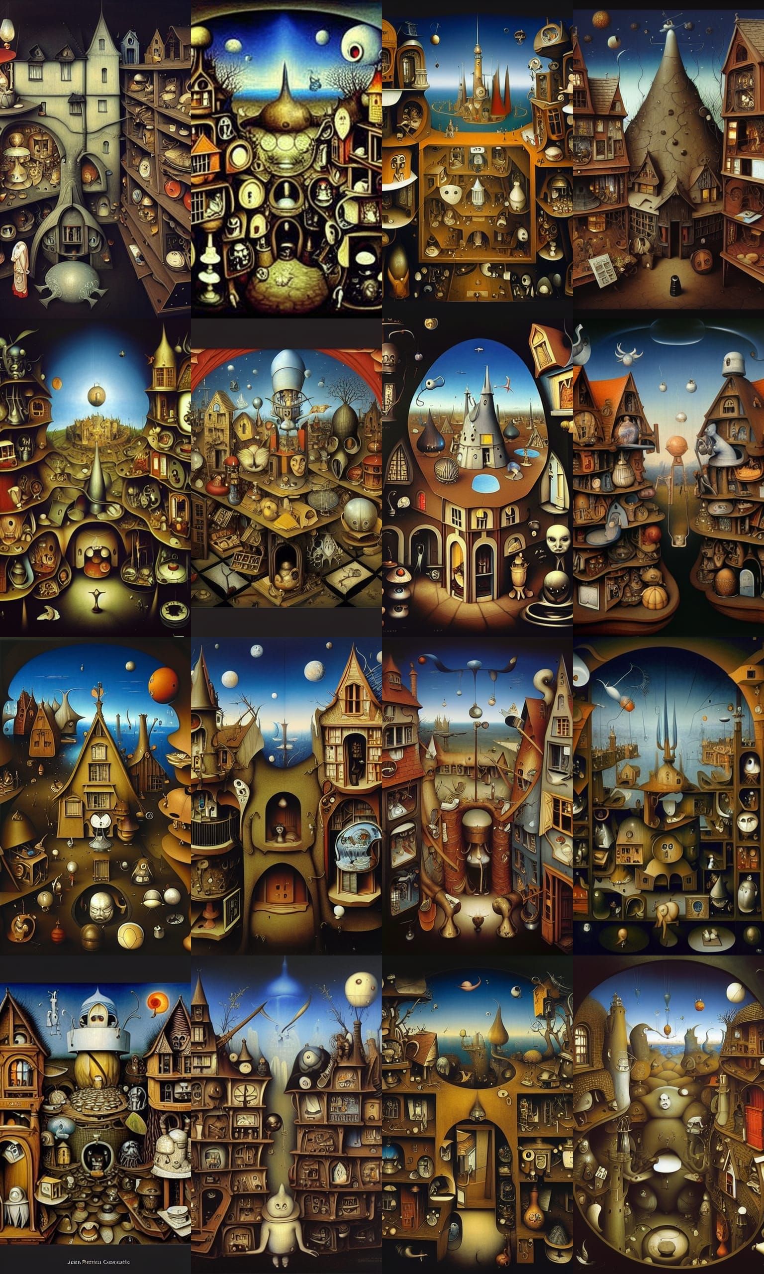 Surreal Curiosity Shop, Fantastic Realism Style