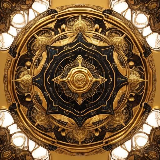 Ornate Dragon Sculpture on Gold Bars