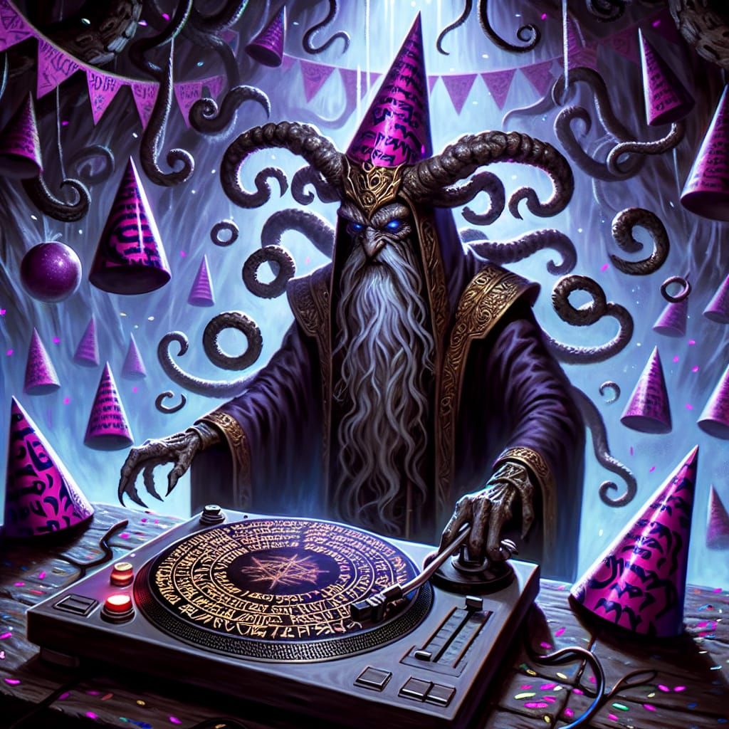 Eldritch New Year Party with Lich DJ