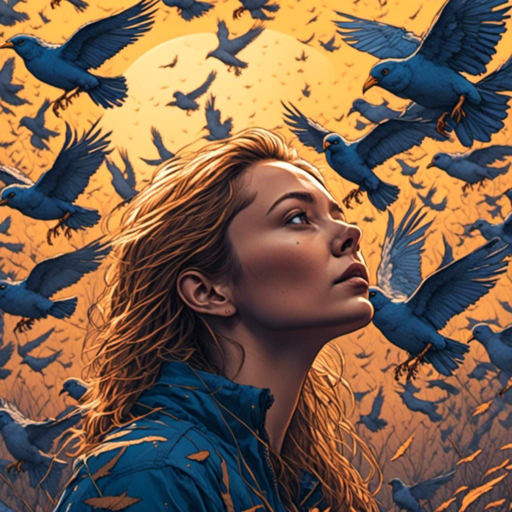 Whisper
To
The birds