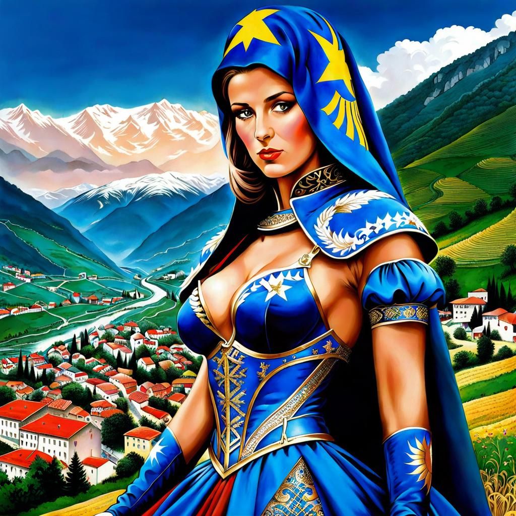 Kosovo as a Woman