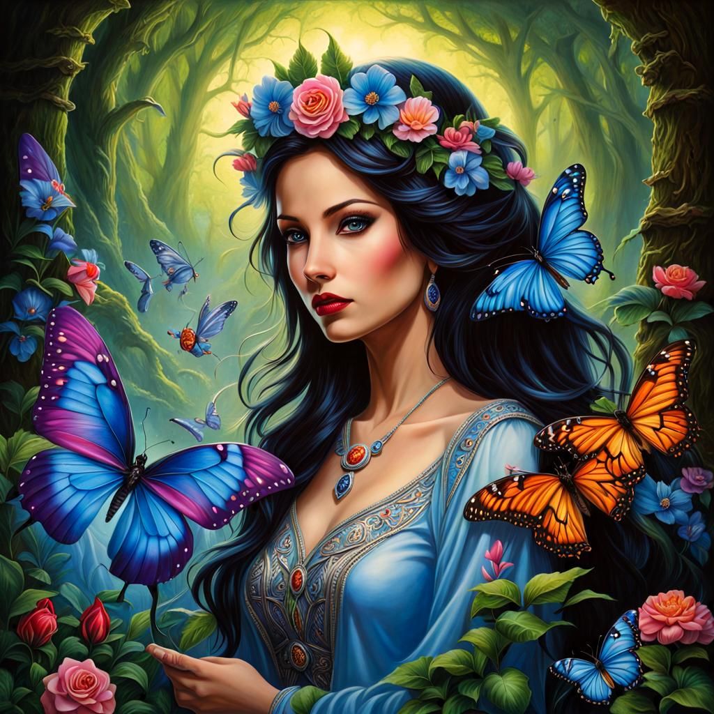 Enchanted Fantasy Colonization in Lisa Frank Style