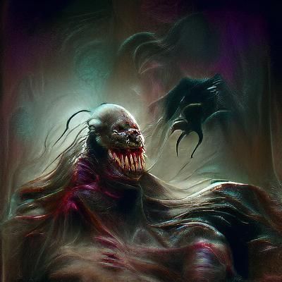Sinister Nightmare in Romantic Fantasy Style