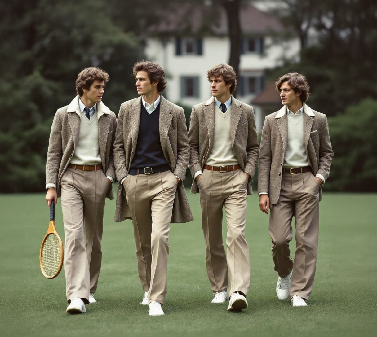 1980s Preppy Fashion Editorial: East Coast Style