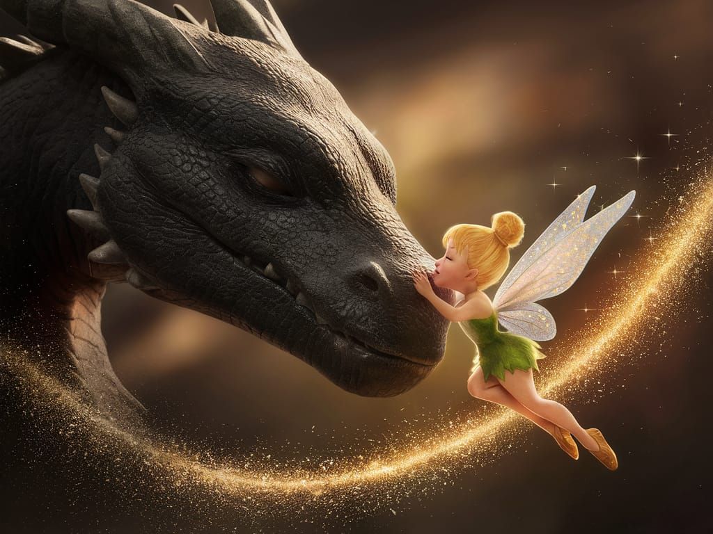 Tinkerbell's Kiss: A Dragon's Enchantment