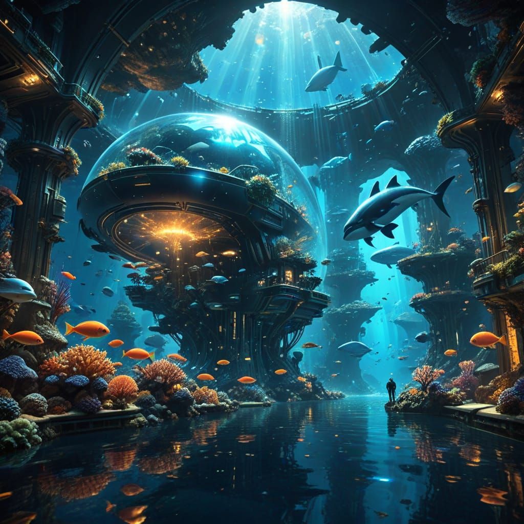 Human life underwater