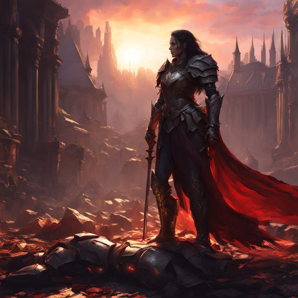 Vigilante Knight in Crimson Glory