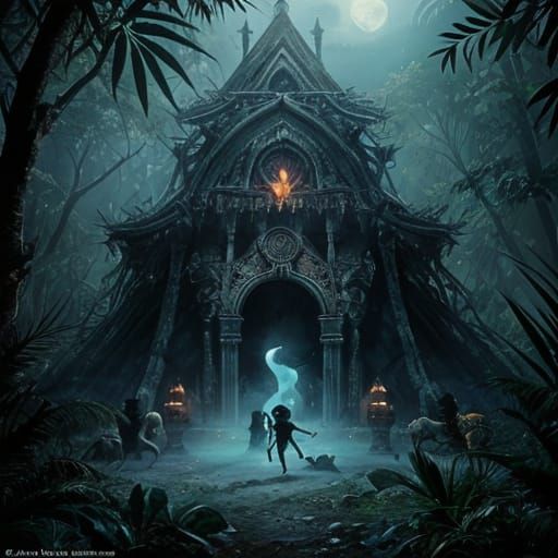 Badawaruhi Possesses Virgin Girls in Jungle Village