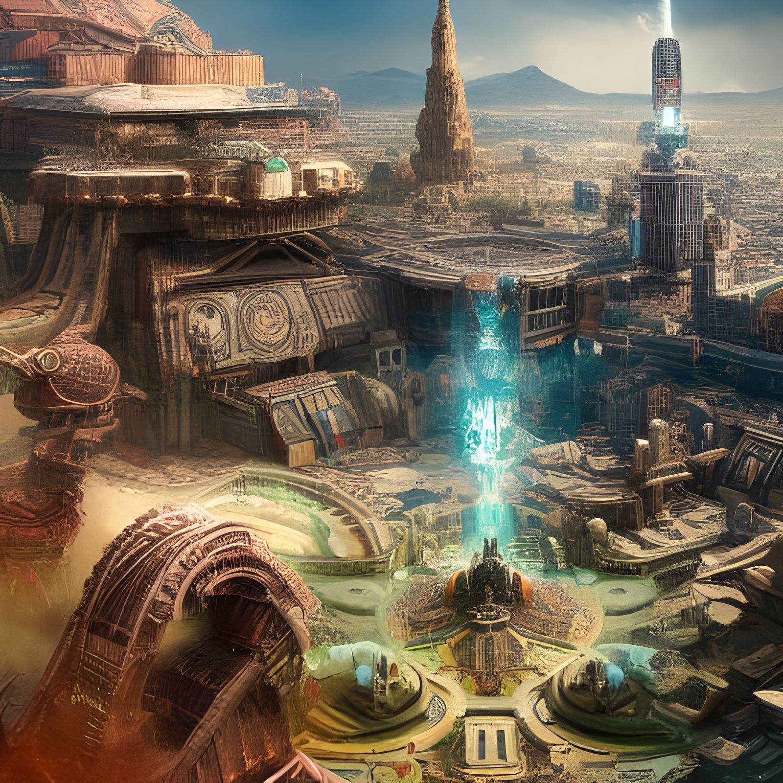 Holographic City-Interface