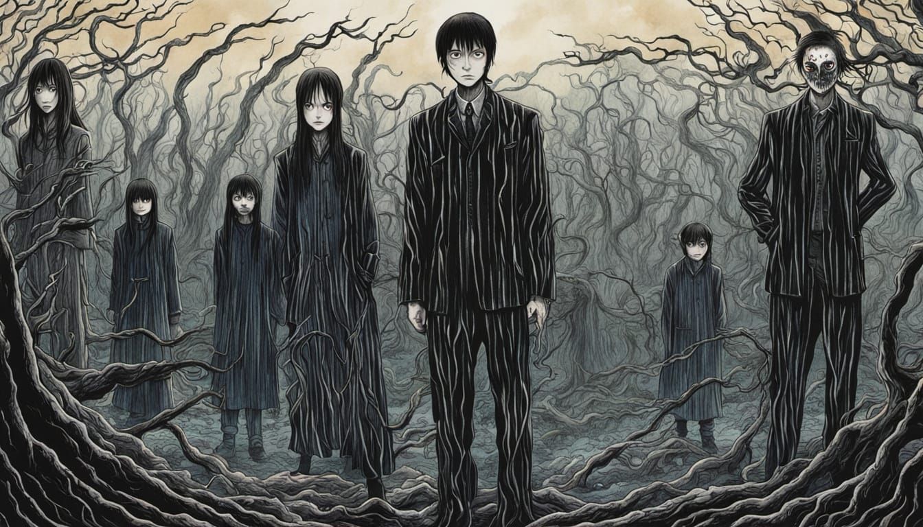 Ethereal Horror in Shadowy Ambiance