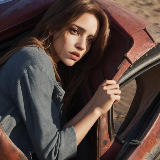 Photorealistic Skin with Vibrant Colors and Sharp Focus